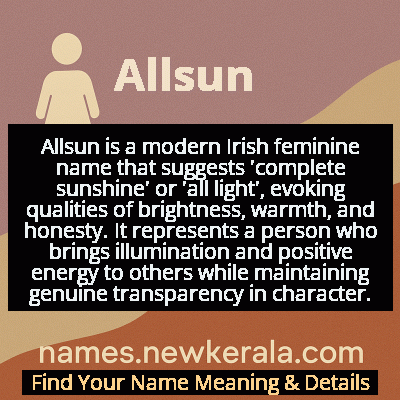 Allsun Name Meaning and Origin