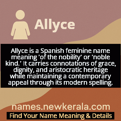 Allyce Name Meaning and Origin