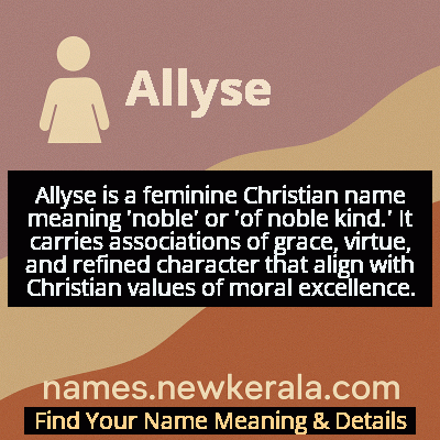 Allyse Name Meaning and Origin