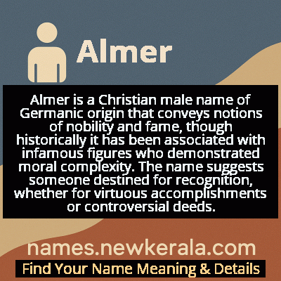 Almer Name Meaning and Origin