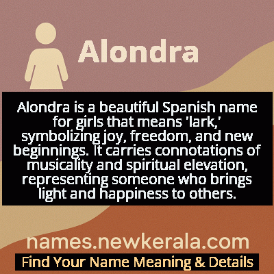 Alondra Name Meaning and Origin
