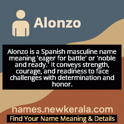 Alonzo Name Meaning and Origin
