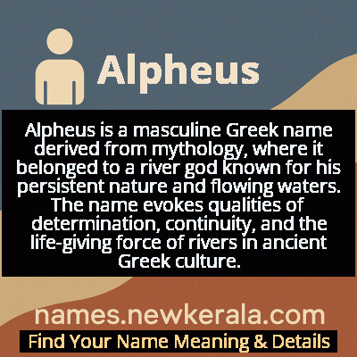 Alpheus Name Meaning and Origin