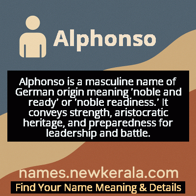 Alphonso Name Meaning and Origin