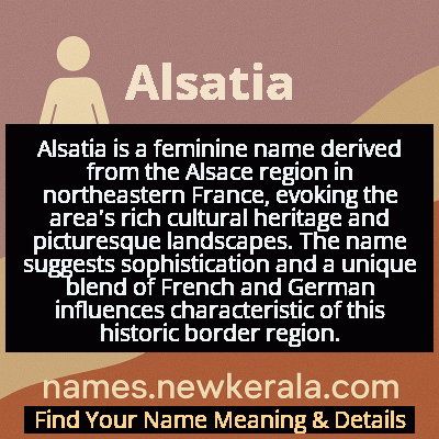 Alsatia Name Meaning and Origin