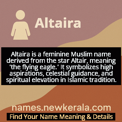Altaira Name Meaning and Origin