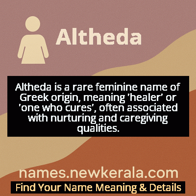 Altheda Name Meaning and Origin
