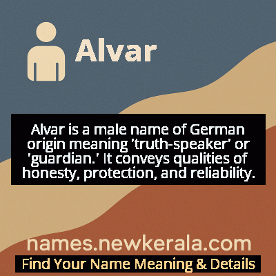 Alvar Name Meaning and Origin