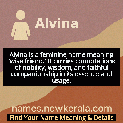 Alvina Name Meaning and Origin