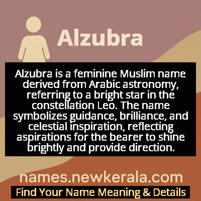 Alzubra Name Meaning and Origin