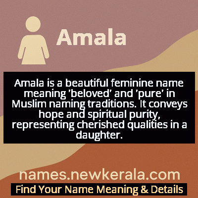 Amala Name Meaning and Origin
