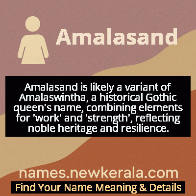 Amalasand Name Meaning and Origin