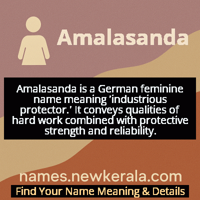 Amalasanda Name Meaning and Origin
