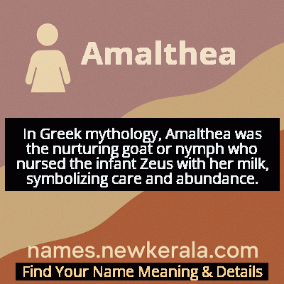 Amalthea Name Meaning and Origin