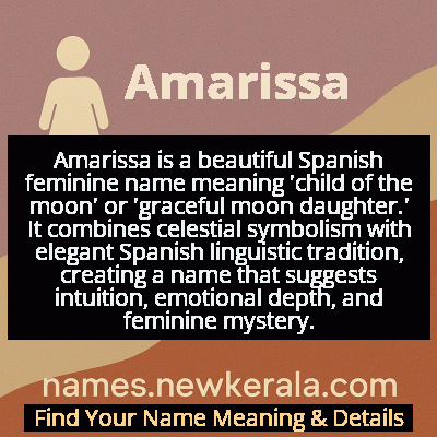 Amarissa Name Meaning and Origin