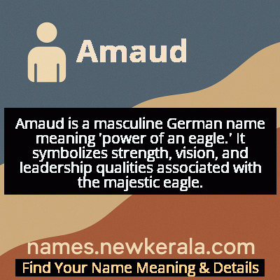 Amaud Name Meaning and Origin