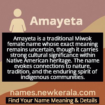 Amayeta Name Meaning and Origin