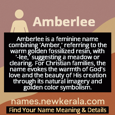 Amberlee Name Meaning and Origin