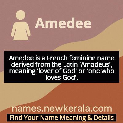 Amedee Name Meaning and Origin
