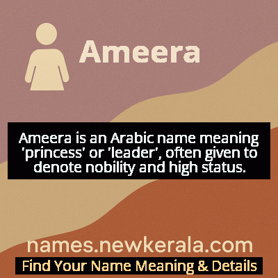 Ameera Name Meaning and Origin