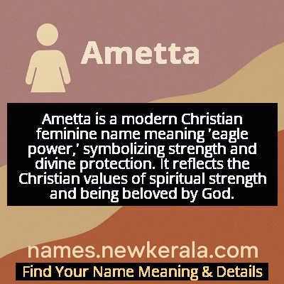 Ametta Name Meaning and Origin