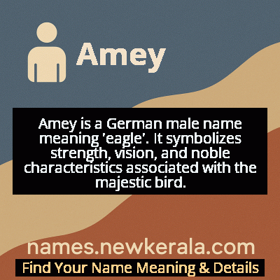 Amey Name Meaning and Origin