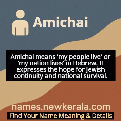 Amichai Name Meaning and Origin