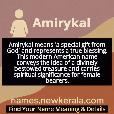 Amirykal Name Meaning and Origin