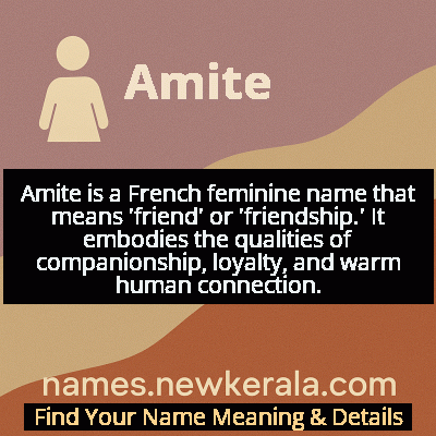 Amite Name Meaning and Origin
