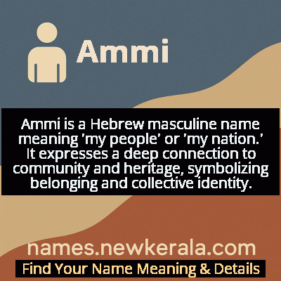 Ammi Name Meaning and Origin
