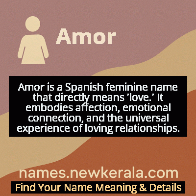 Amor Name Meaning and Origin