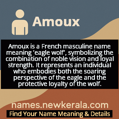 Amoux Name Meaning and Origin