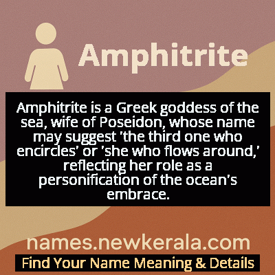 Amphitrite Name Meaning and Origin