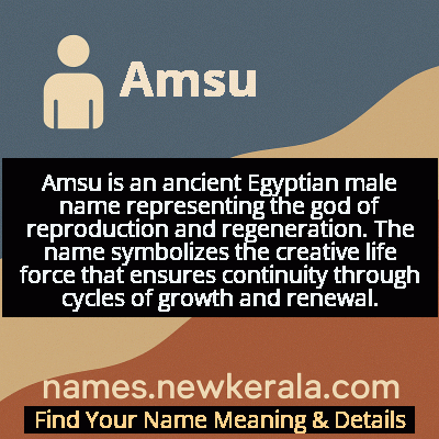 Amsu Name Meaning and Origin