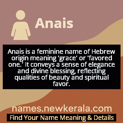 Anais Name Meaning and Origin