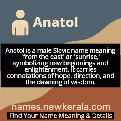 Anatol Name Meaning and Origin