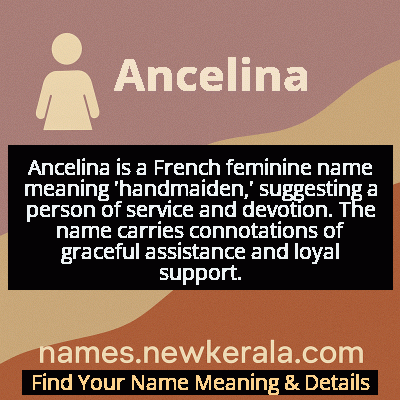 Ancelina Name Meaning and Origin
