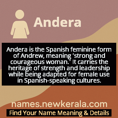 Andera Name Meaning and Origin