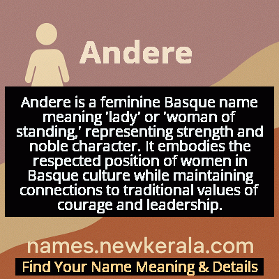 Andere Name Meaning and Origin