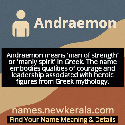 Andraemon Name Meaning and Origin