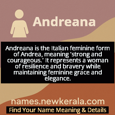 Andreana Name Meaning and Origin