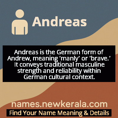 Andreas Name Meaning and Origin