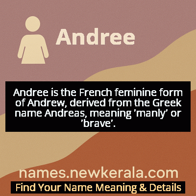Andree Name Meaning and Origin