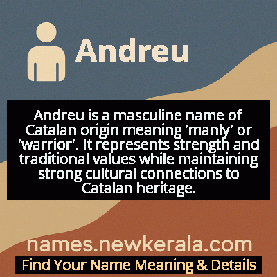 Andreu Name Meaning and Origin