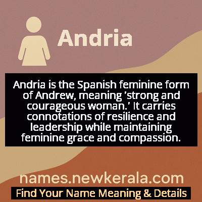 Andria Name Meaning and Origin