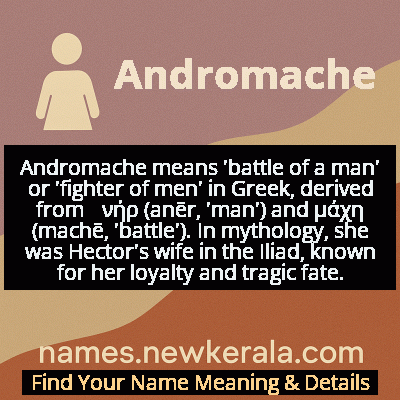 Andromache Name Meaning and Origin