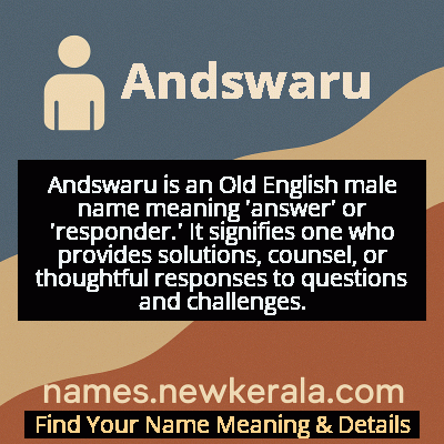Andswaru Name Meaning and Origin