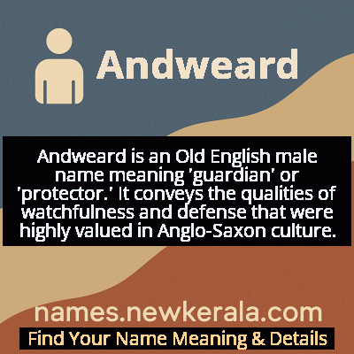 Andweard Name Meaning and Origin