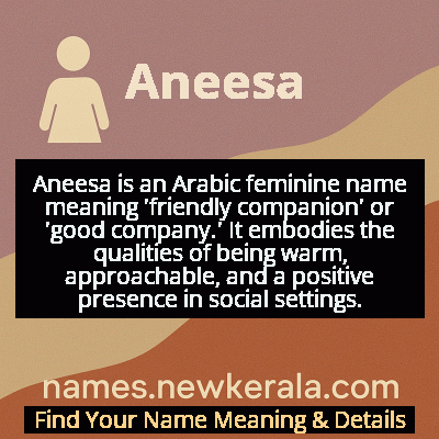 Aneesa Name Meaning and Origin