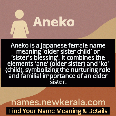 Aneko Name Meaning and Origin